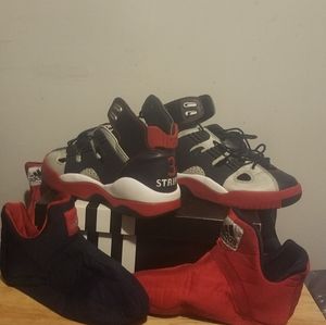 adidas equipment blue silver and red